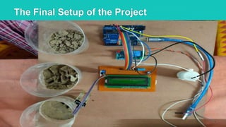 AUTOMATIC PLANT WATERING SYSTEM USING ARDUINO BASED PPT | PPT