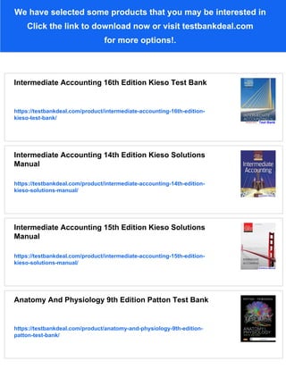 16 intermediate Images High Quality Grahic Intermediate Accounting 16th Edition Kieso Solutions Manual | PDF