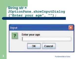 Fundamentals of Java | PPT | Free Download