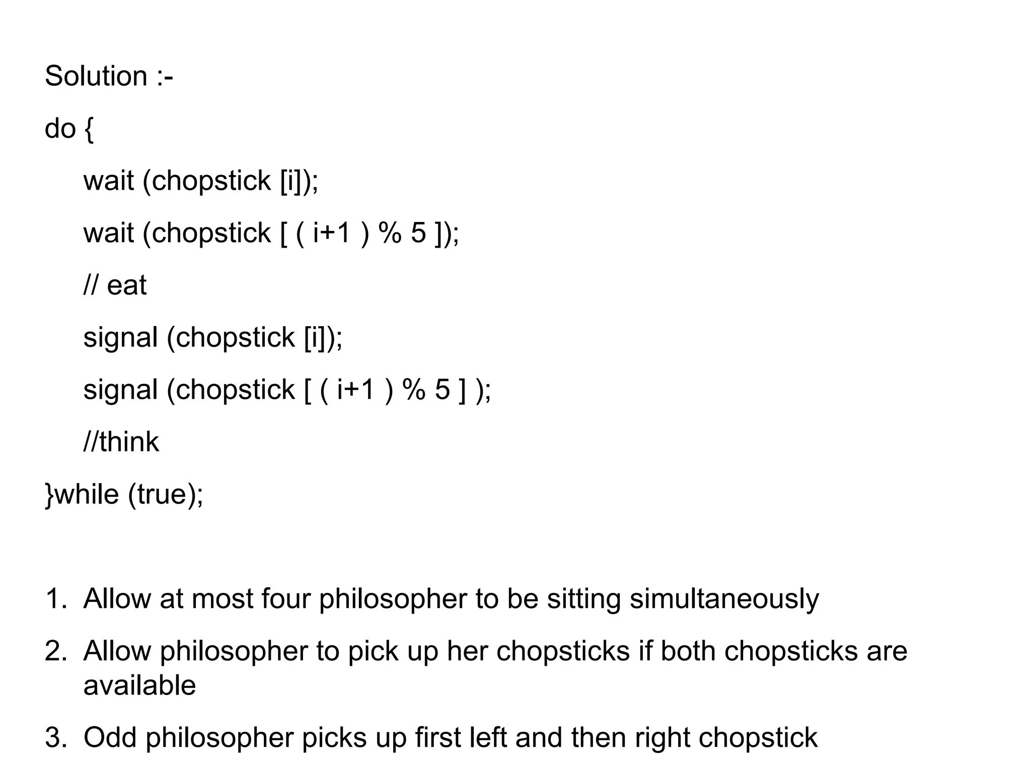 Classical-Problem-of-Synchronization in OS | PPT
