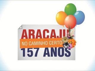 Programação dos157anos de Aracaju.