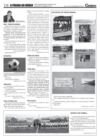 O Centro - n.º 39 – 05.12.2007