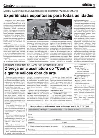 O Centro - n.º 39 – 05.12.2007