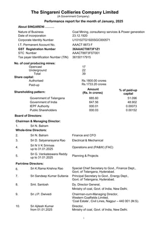 SCCL PERFORMANCE REPORT JAN 20255555.PDF