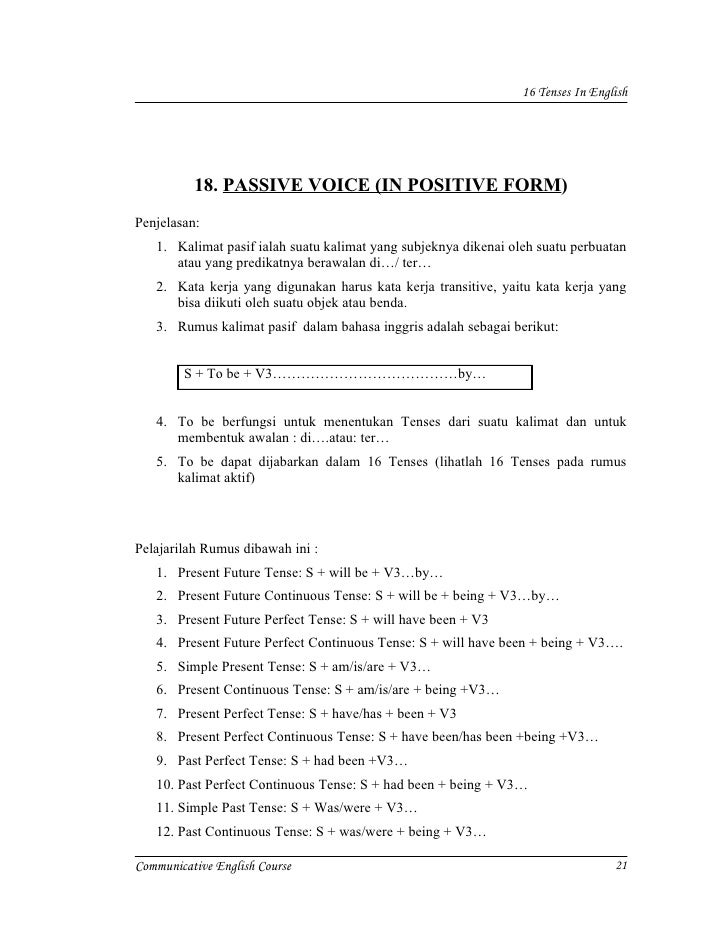 15803659 16 Tenses In English