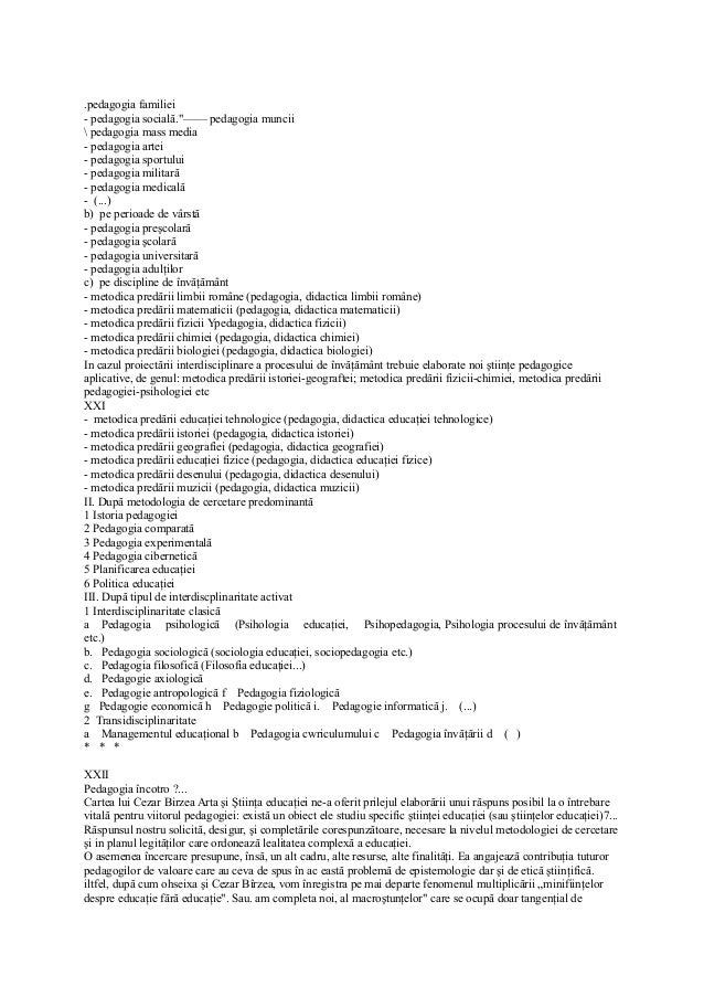 15819481 Cezar Birzea Arta Si Stiinta Educatiei