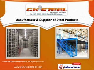 Manufacturer & Supplier of Steel Products
 