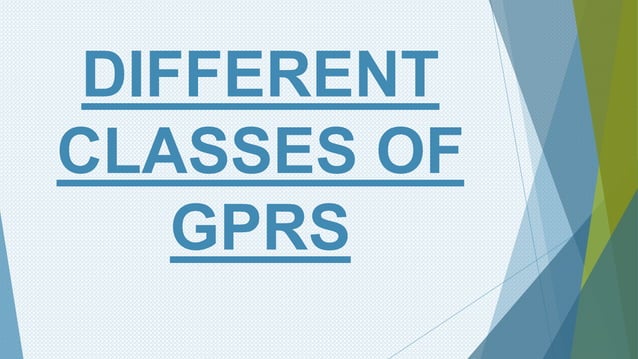 Presentation Of Gprs Ppt
