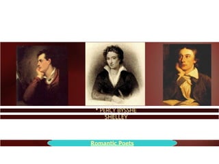 • PERCY BYSSHE
SHELLEY
 