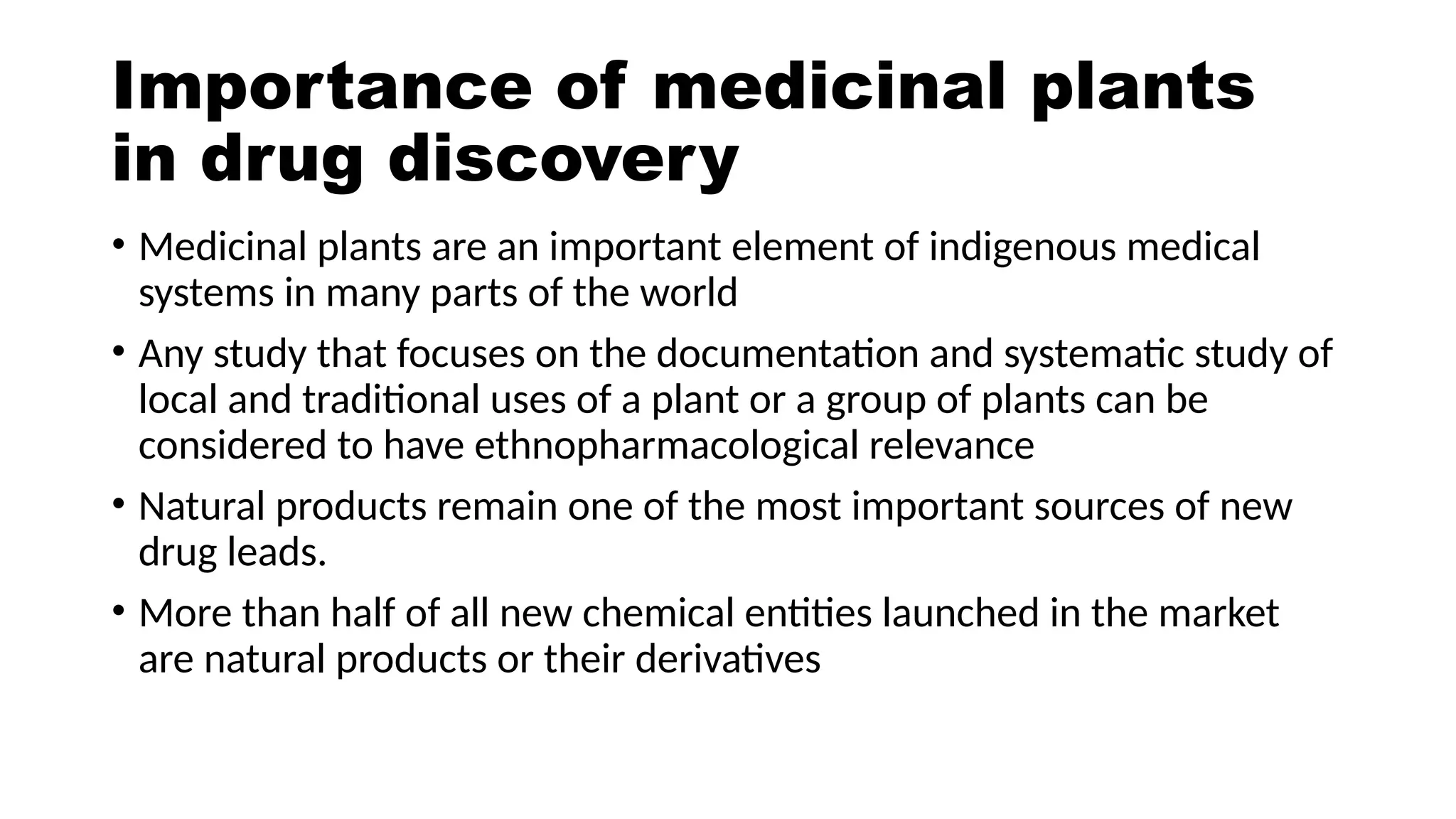 Pharmacology for Natural Product Drug Discovery | PPT