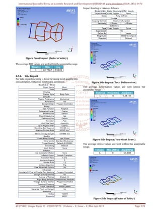 Design and Analysis of Go Kart Chassis for Front, Side and Rear Impact ...