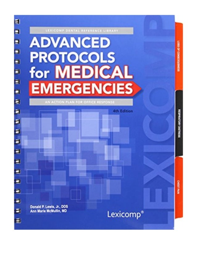 (2019) Advanced Protocols for Medical Emergencies (PDF) An Action Pl…