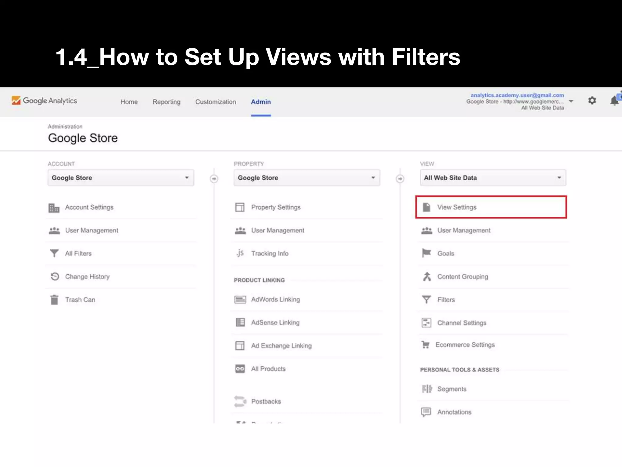 1.4_How to Set Up Views with Filters
 