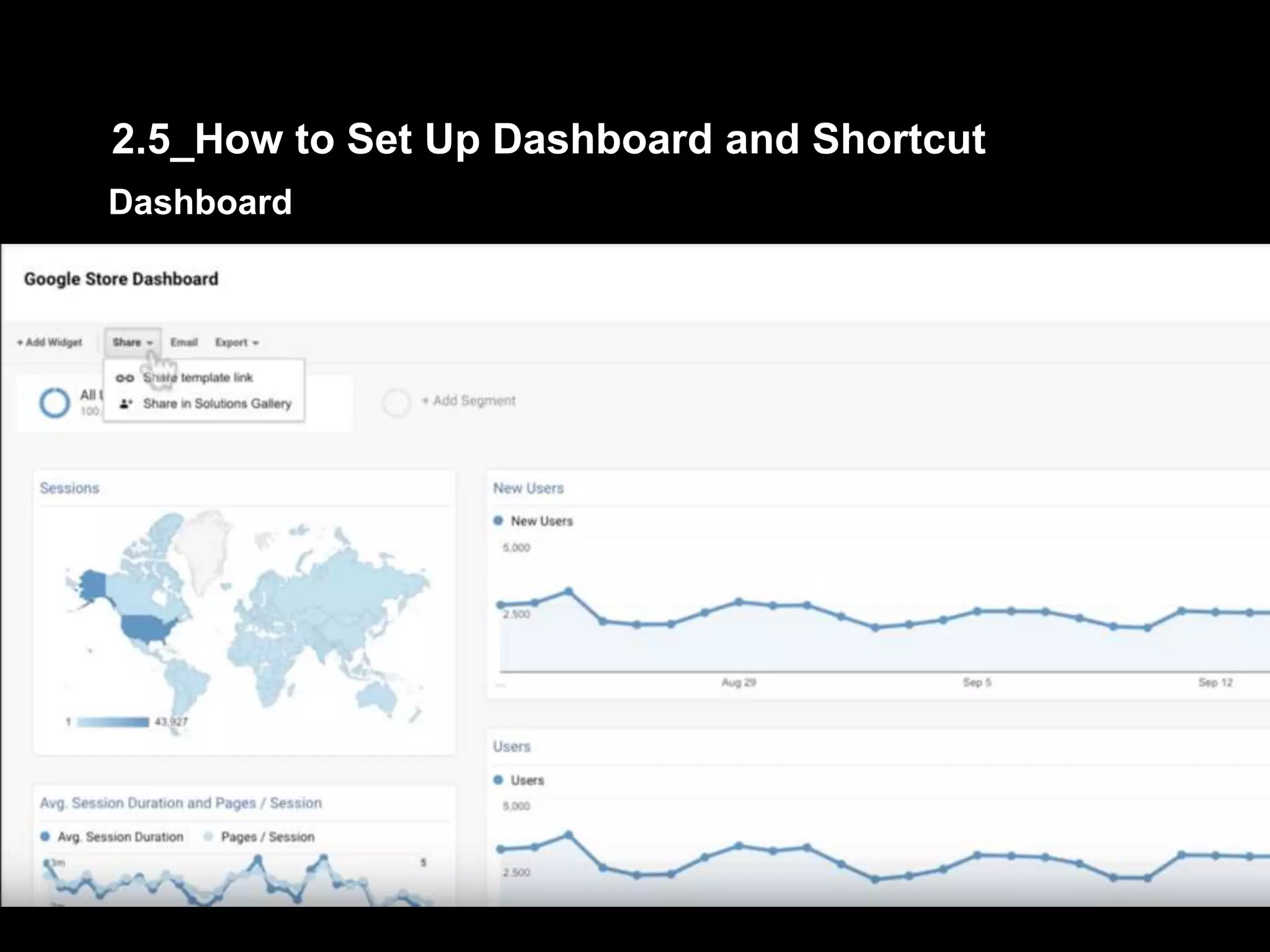 Dashboard
2.5_How to Set Up Dashboard and Shortcut
 