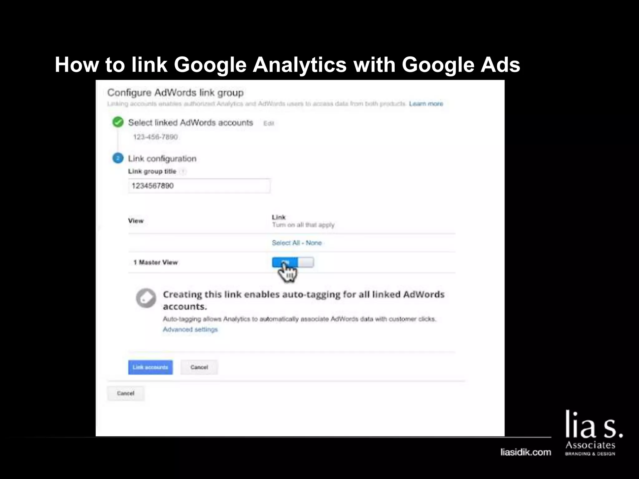 How to link Google Analytics with Google Ads
 