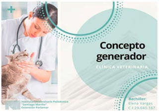 Clínica veterinaria - concepto generador 
