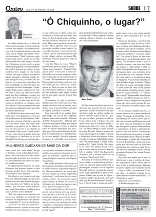 O Centro - n.º 41 – 02.01.2008