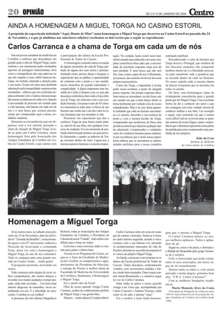 O Centro - n.º 41 – 02.01.2008