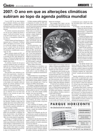 O Centro - n.º 41 – 02.01.2008