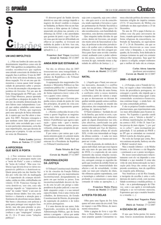 O Centro - n.º 41 – 02.01.2008