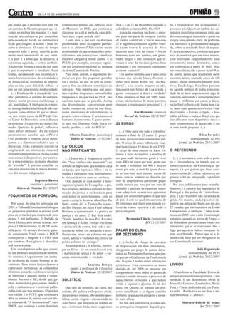 O Centro - n.º 41 – 02.01.2008