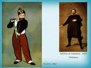 Pablillos de Valladolid  1634  Velázquez   El pifrè,  1866   