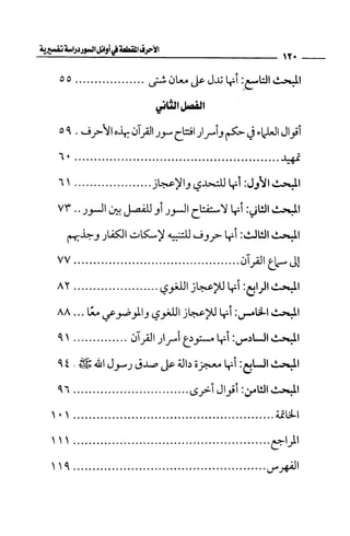 الأحرف المقطعة في أوائل السور - دراسة تفسيرية