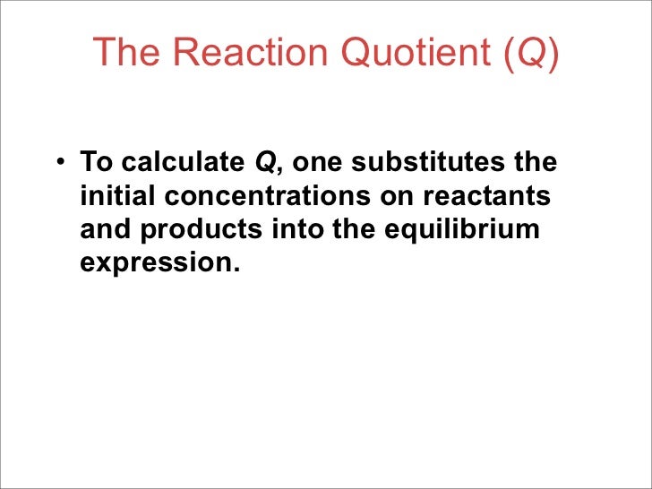 Chapter 15 Lecture Chemical Equilibrium