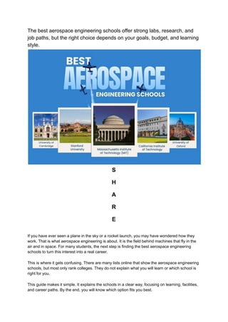 15 Best Aerospace Engineering Schools You Should Know Before Applying.pdf