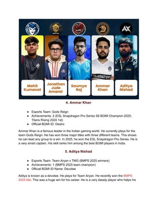 15 Best BGMI Players in India Dominating Competitive Esports Rankings.pdf