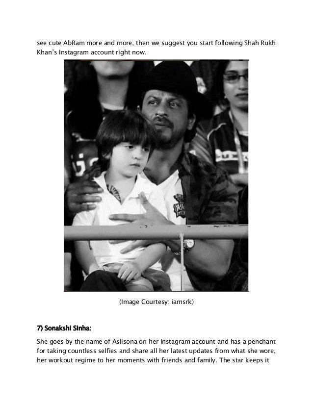 6 !   see - top celebrity instagram accounts to follow