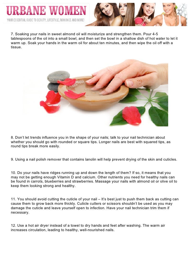 15 Best Nail Care Tips For Women