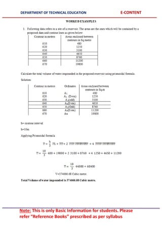 DEPARTMENT OF TECHNICAL EDUCATION E-CONTENT
Note: This is only Basic Information for students. Please
refer “Reference Books” prescribed as per syllabus
 