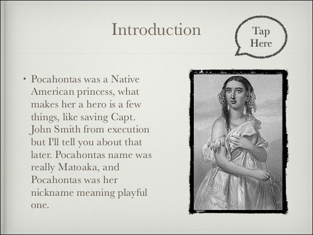 What are some facts about Pocahontas?