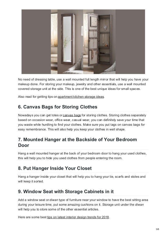 15 Clever Storage Ideas For Small Bedrooms On A Budget