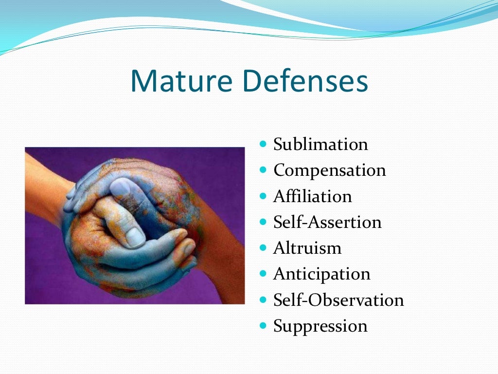 15 common defense mechanisms