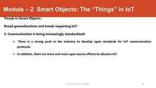 15CS81- IoT Module-2 | PDF