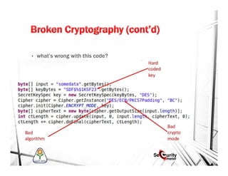 • what’s wrong with this code?
 