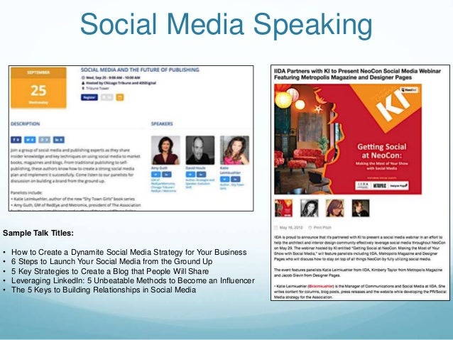 Social Media And Content Marketing Portfolio