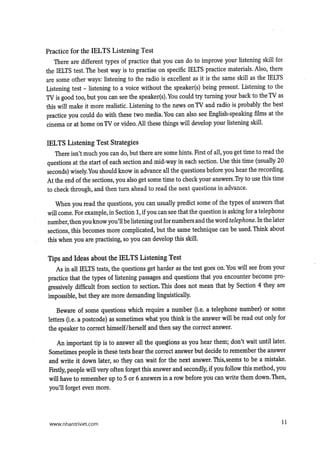 15 days’ practice for ielts listening