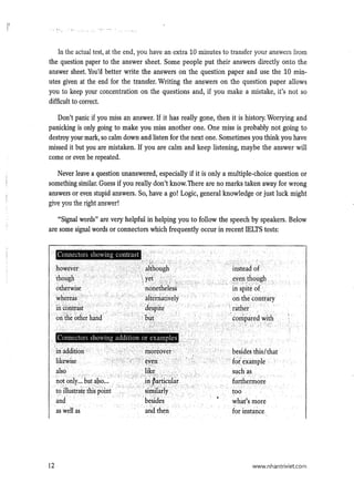 15 days’ practice for ielts listening