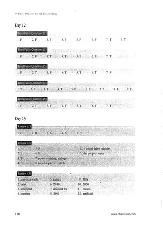 15 days’ practice for ielts listening