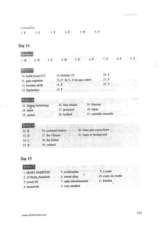 15 days’ practice for ielts listening
