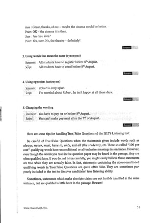 15 days’ practice for ielts listening