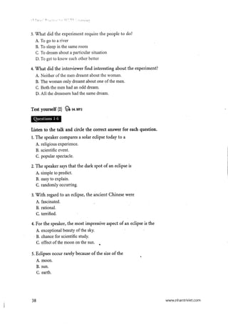 15 days’ practice for ielts listening