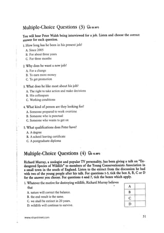 15 days’ practice for ielts listening