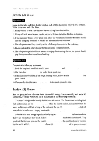 15 days’ practice for ielts listening