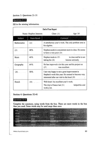 15 days’ practice for ielts listening
