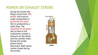 Four stroke petrol engine | PPTX