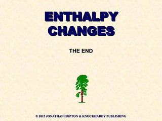 © 2015 JONATHAN HOPTON & KNOCKHARDY PUBLISHING
© 2015 JONATHAN HOPTON & KNOCKHARDY PUBLISHING
ENTHALPY
ENTHALPY
CHANGES
CHANGES
THE END
THE END
 